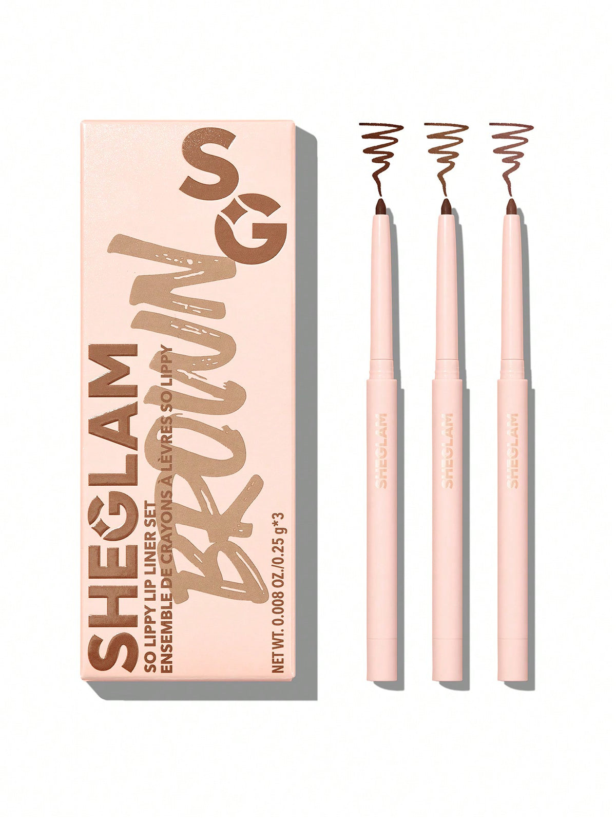 SHEGLAM So Lippy Lip Liner Set – 3 Pieces