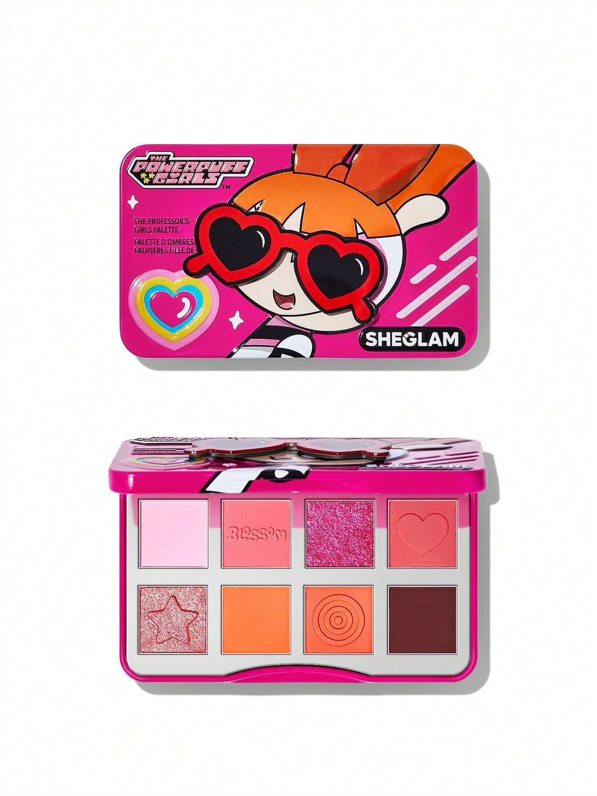 The Powerpuff Girls x SHEGLAM The Professor's Girls Palette