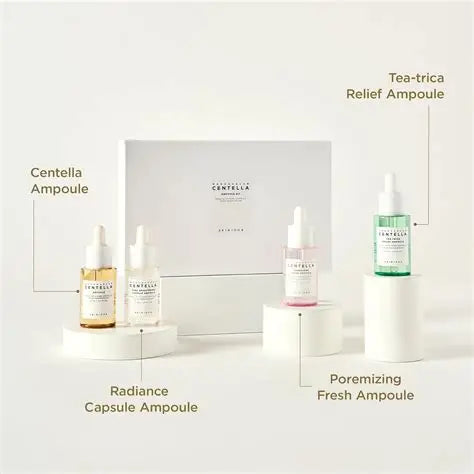 SKIN1004 Madagascar Centella Ampoule Kit – 4 × 30 ml