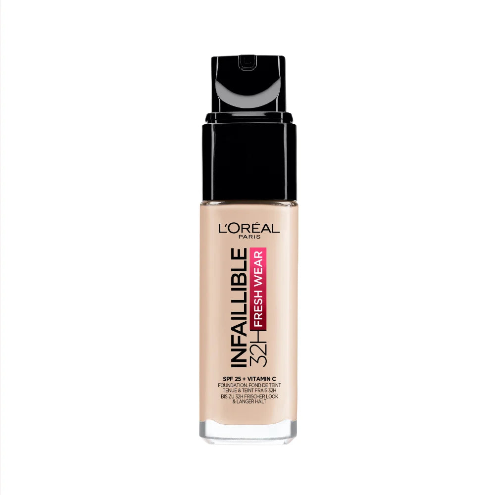 L'Oréal Paris Infaillible 32H Fresh Wear Foundation SPF 25 + Vitamin C.