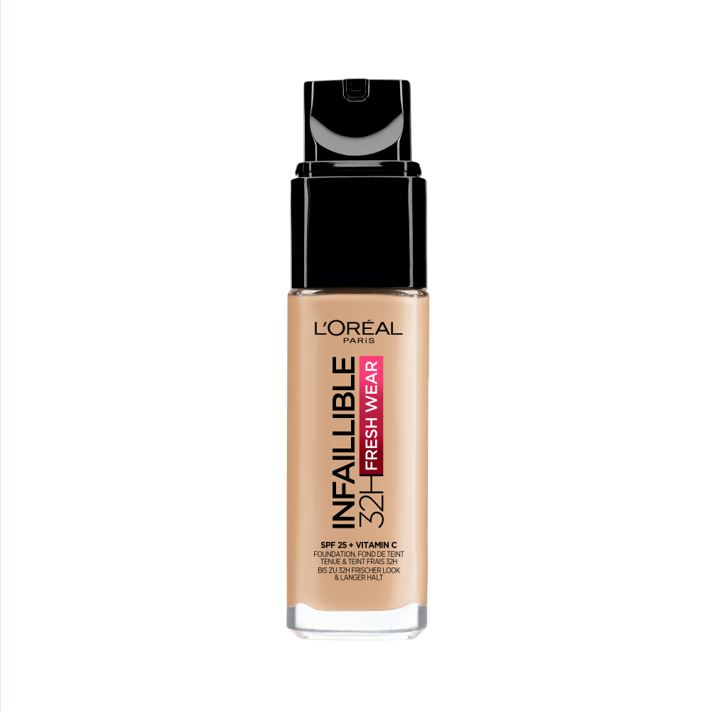 L'Oréal Paris Infaillible 32H Fresh Wear Foundation SPF 25 + Vitamin C.