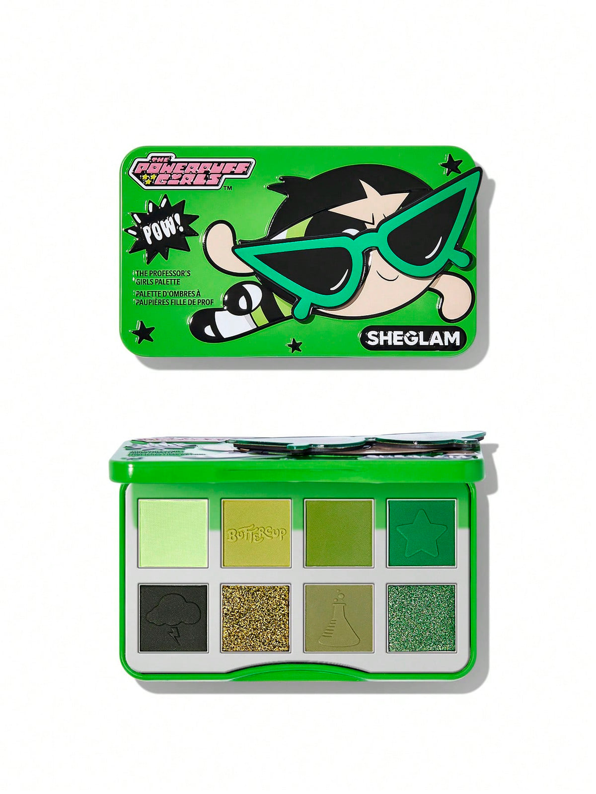 The Powerpuff Girls x SHEGLAM The Professor's Girls Palette