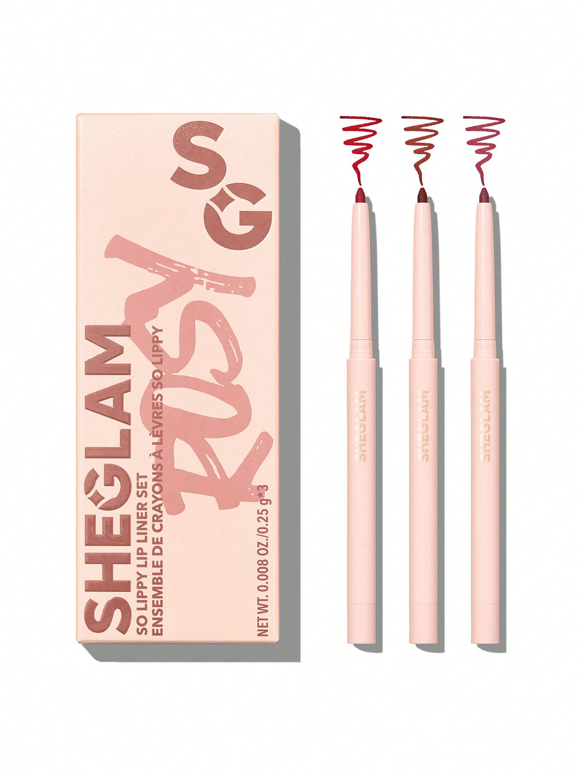 SHEGLAM So Lippy Lip Liner Set – 3 Pieces