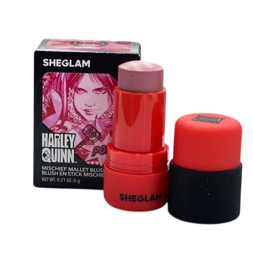 Harley Quinn x SHEGLAM Mischief Mallet Blush Stick