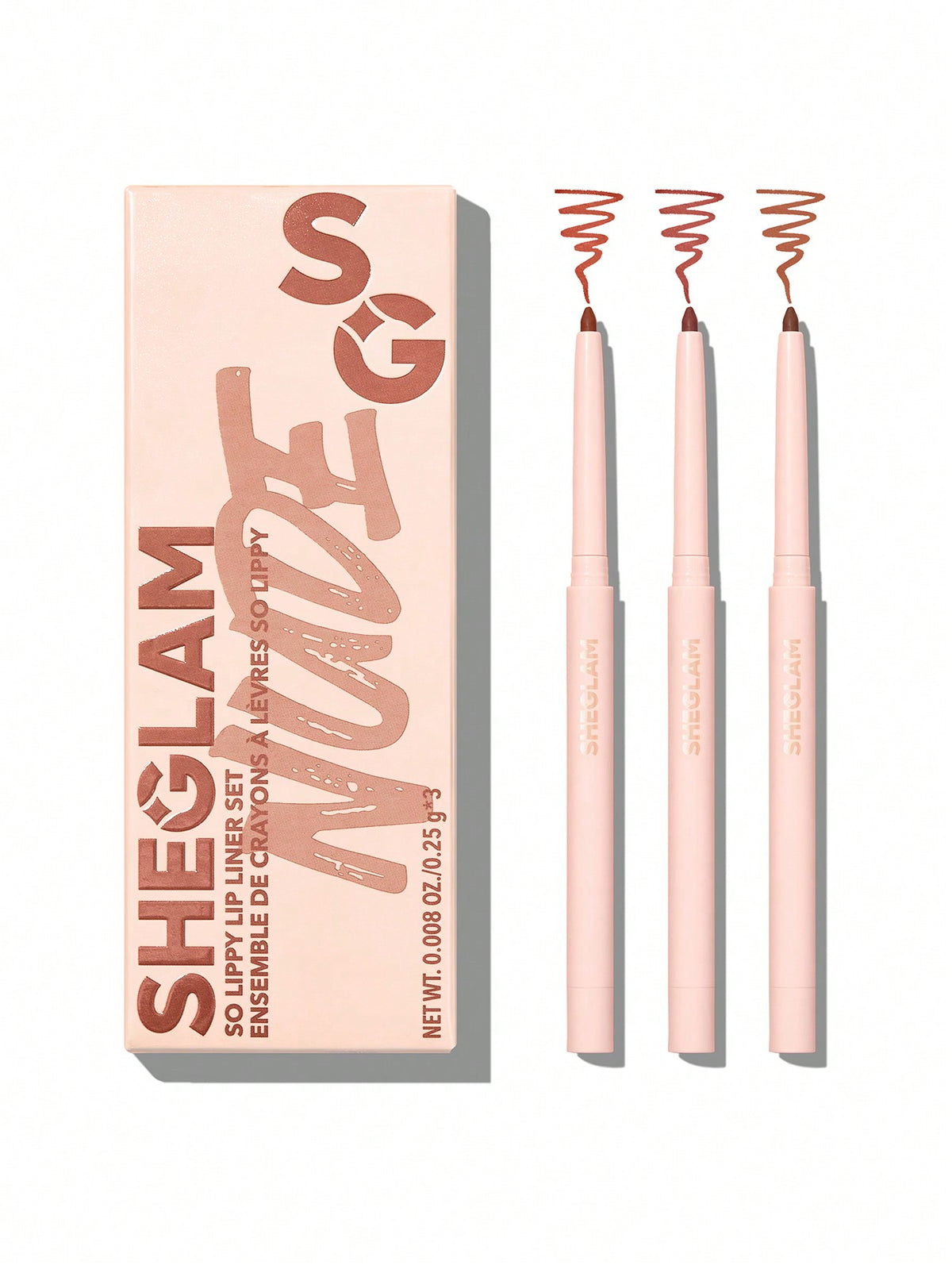 SHEGLAM So Lippy Lip Liner Set – 3 Pieces