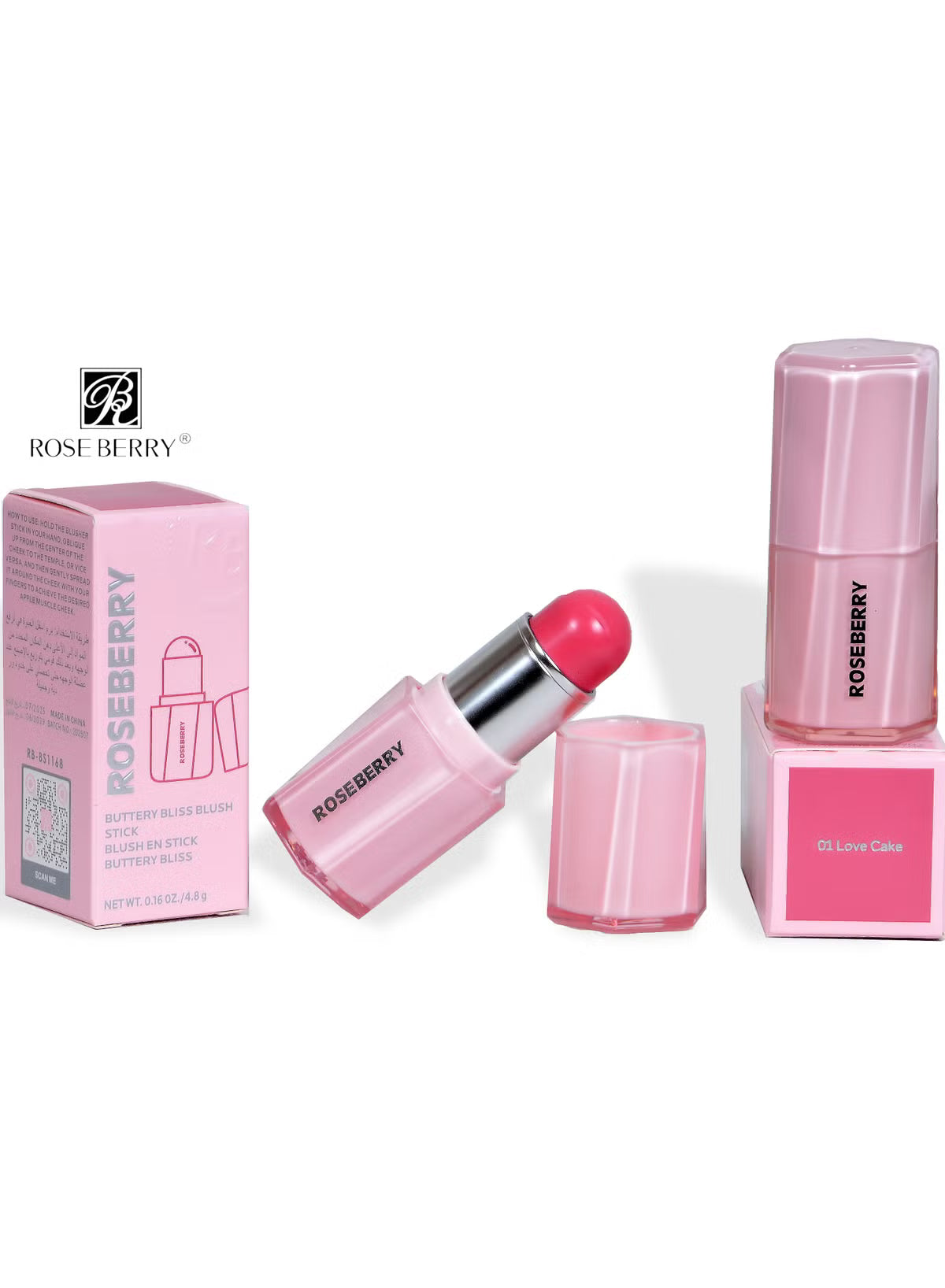 Rose Berry Buttery Bliss Blush Stick