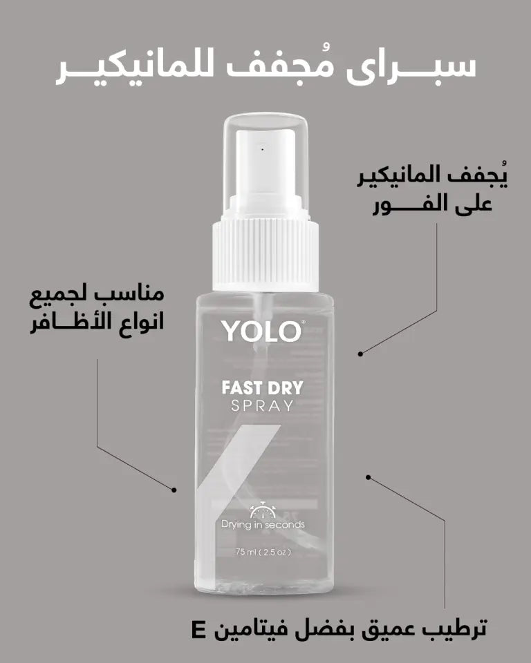 YOLO Fast Dry Spray – 75 ml