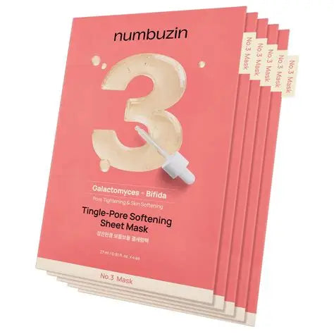 NUMBUZIN No.3 Tingle-Pore Softening Sheet Mask