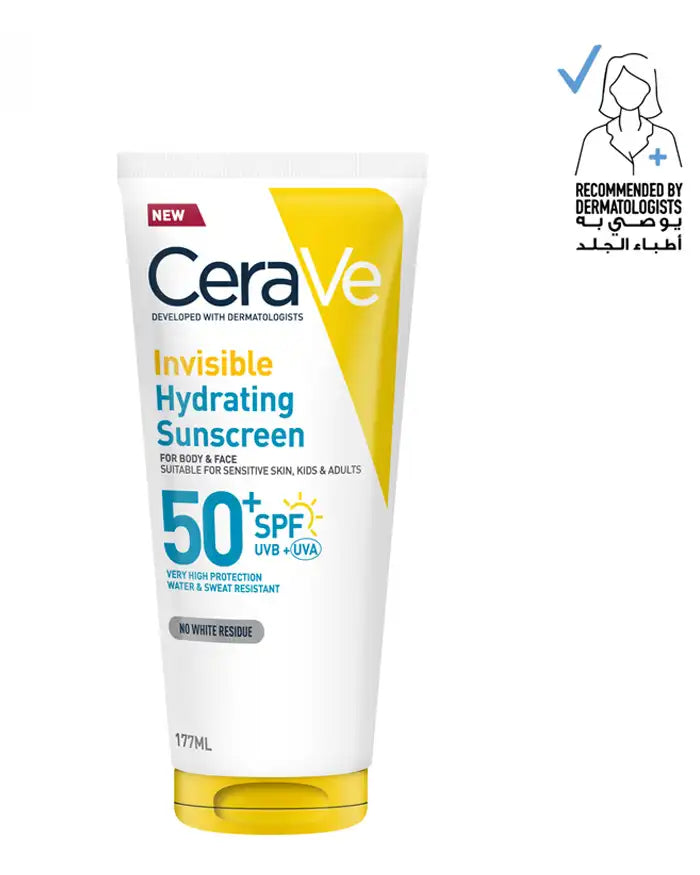 CeraVe Invisible Hydrating Sunscreen Body SPF 50+ – 75 ml