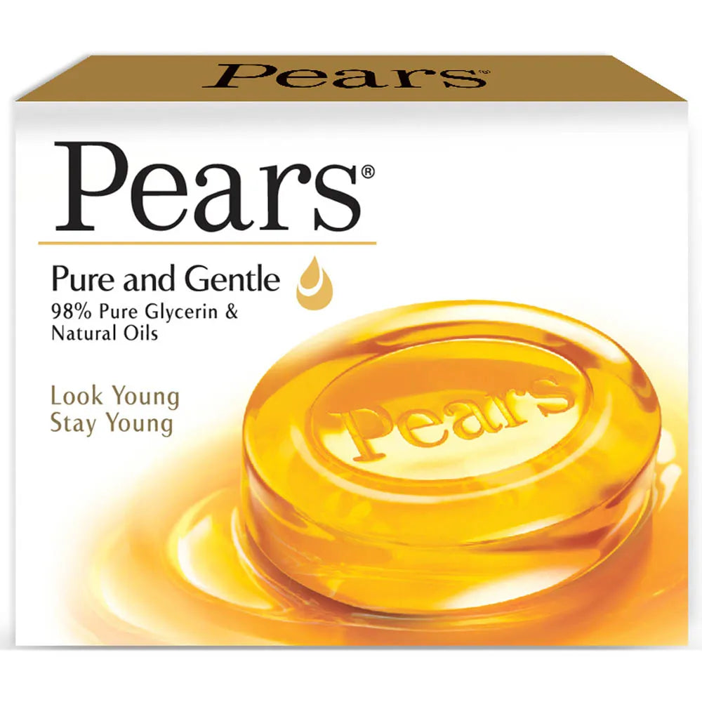Pears Pure & Gentle Transparent Glycerin Soap – 125 g